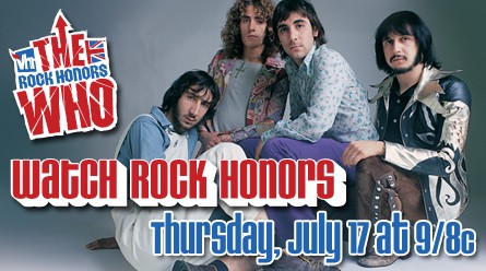 VH1 Rock Honors The Who | Free Swag Giveaway - Bumpershine.com